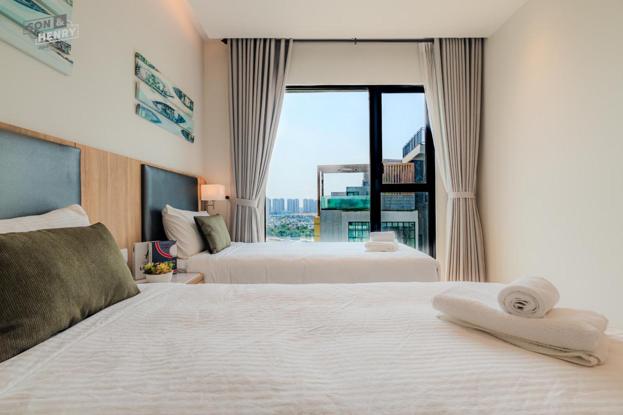 Son&Henry Zenity District 1 Apartment Ho Chi Minh City Bagian luar foto